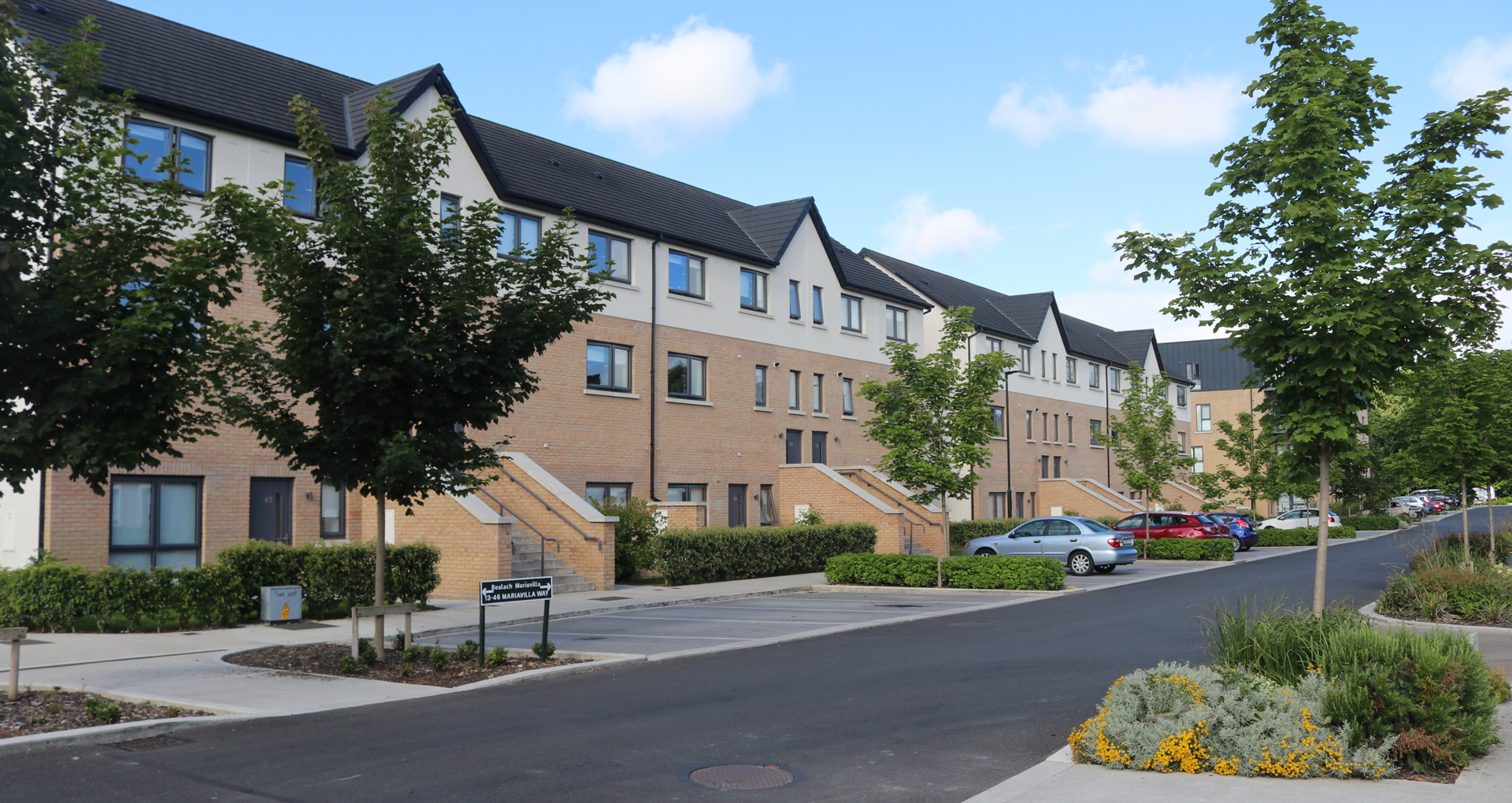 Laois Scaffolding_Cairn Homes Mariavilla Project_award winning