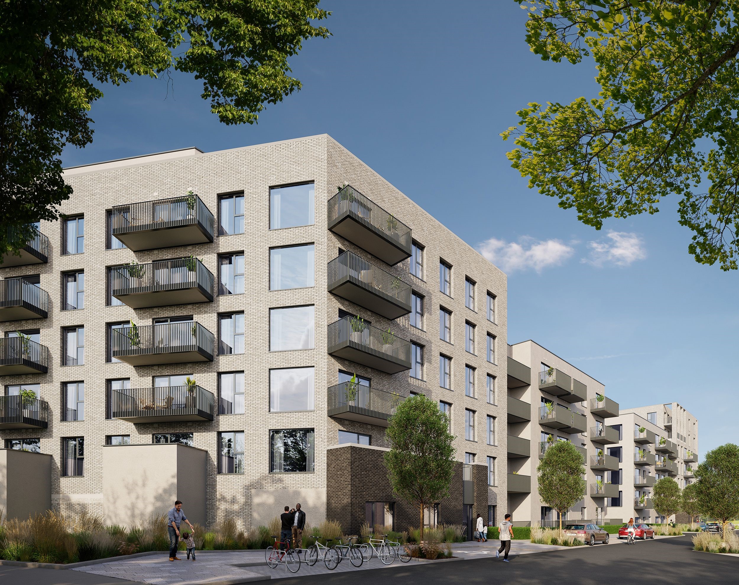 Laois Scaffolding Project_Blackrock Village_Glenveagh_Plans