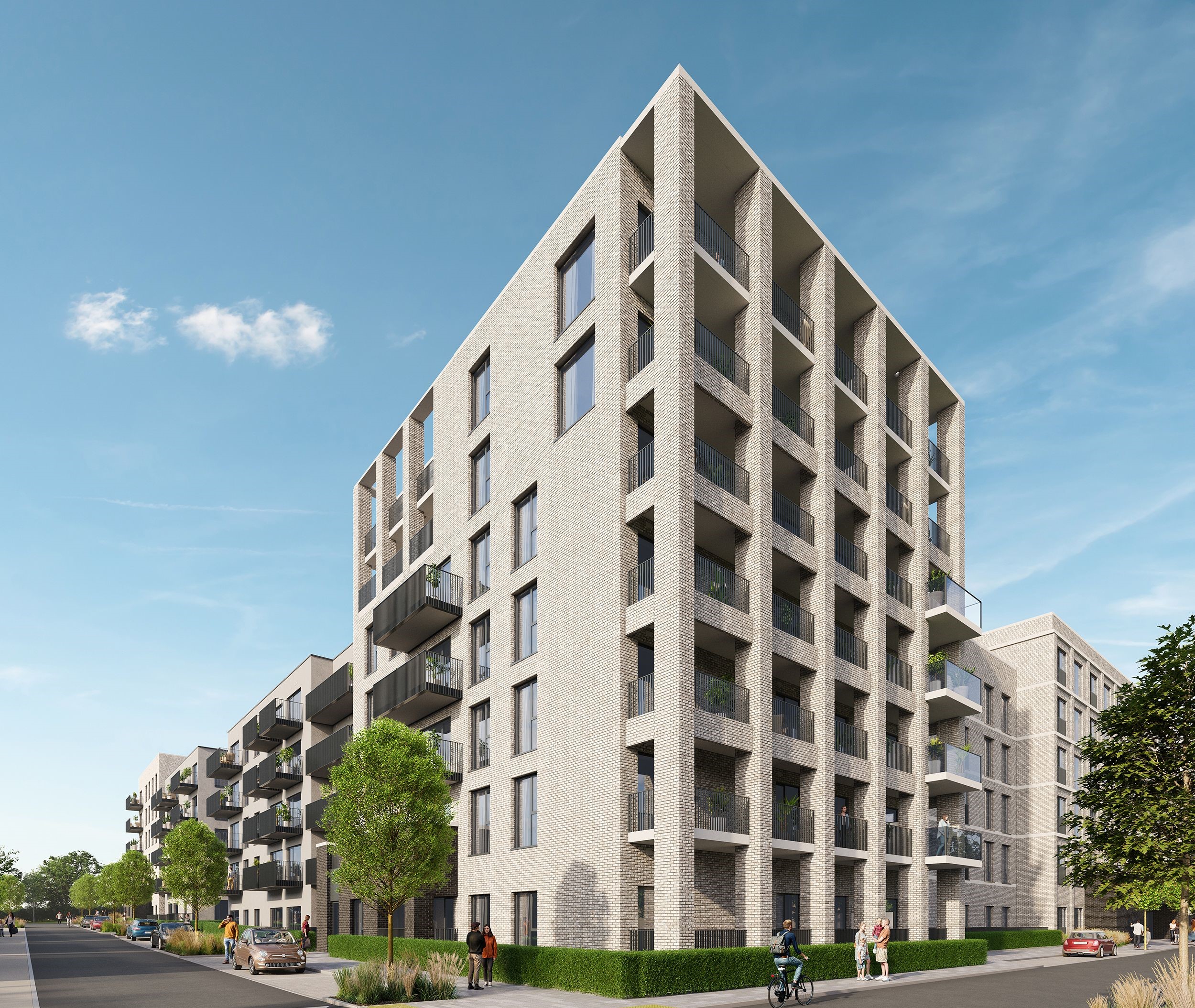 Laois Scaffolding Project_Blackrock Village_Glenveagh_Plans