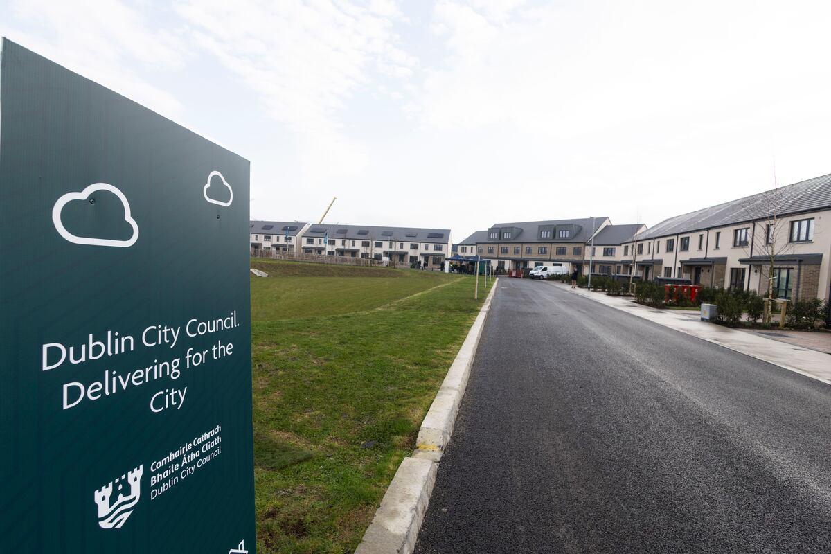 Laois Scaffolding_Oscar Traynor Woods_Glenveagh_Dublin City Council Houses