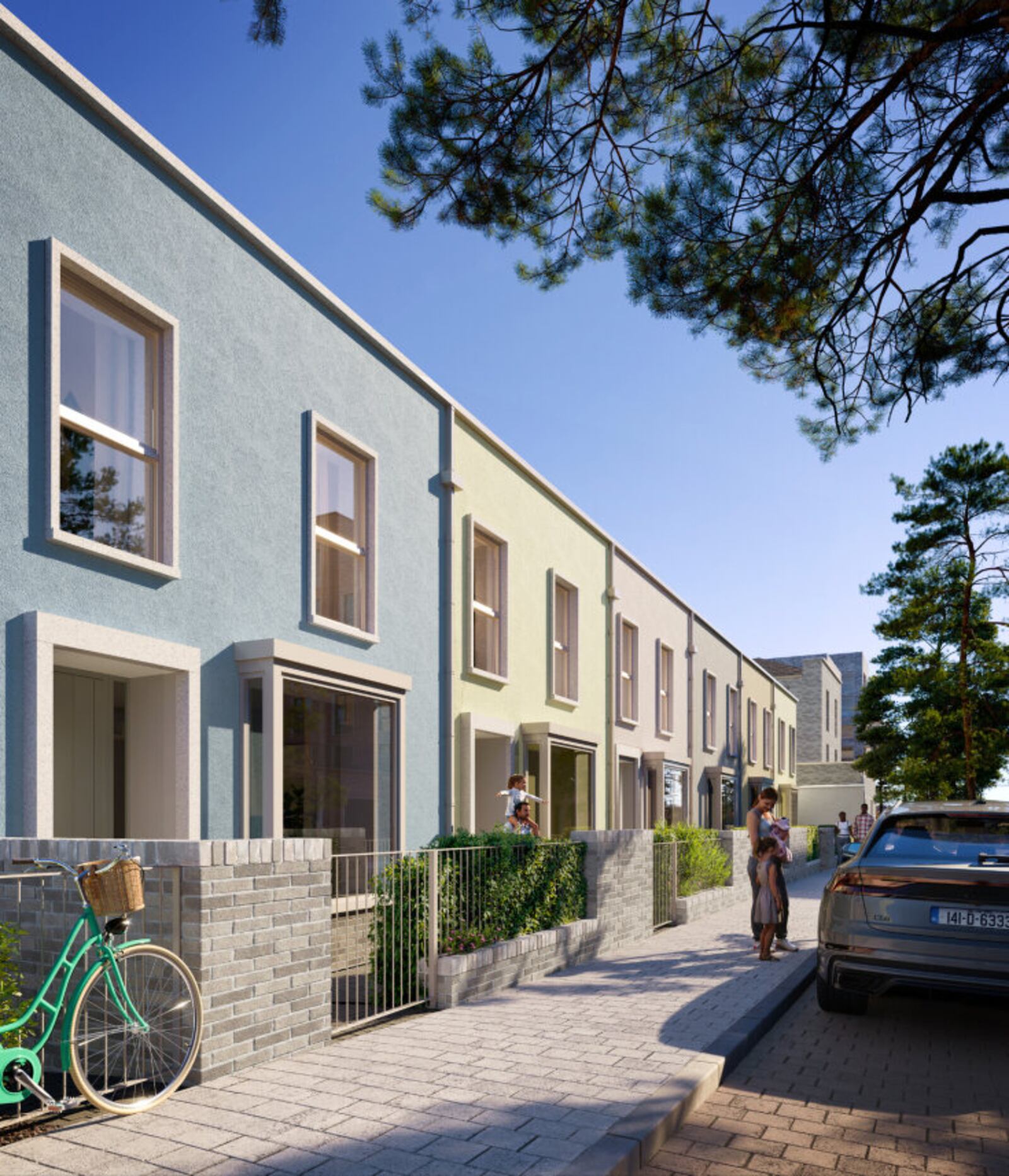 Laois Scaffolding_Sea Gardens_Ballymore_external homes