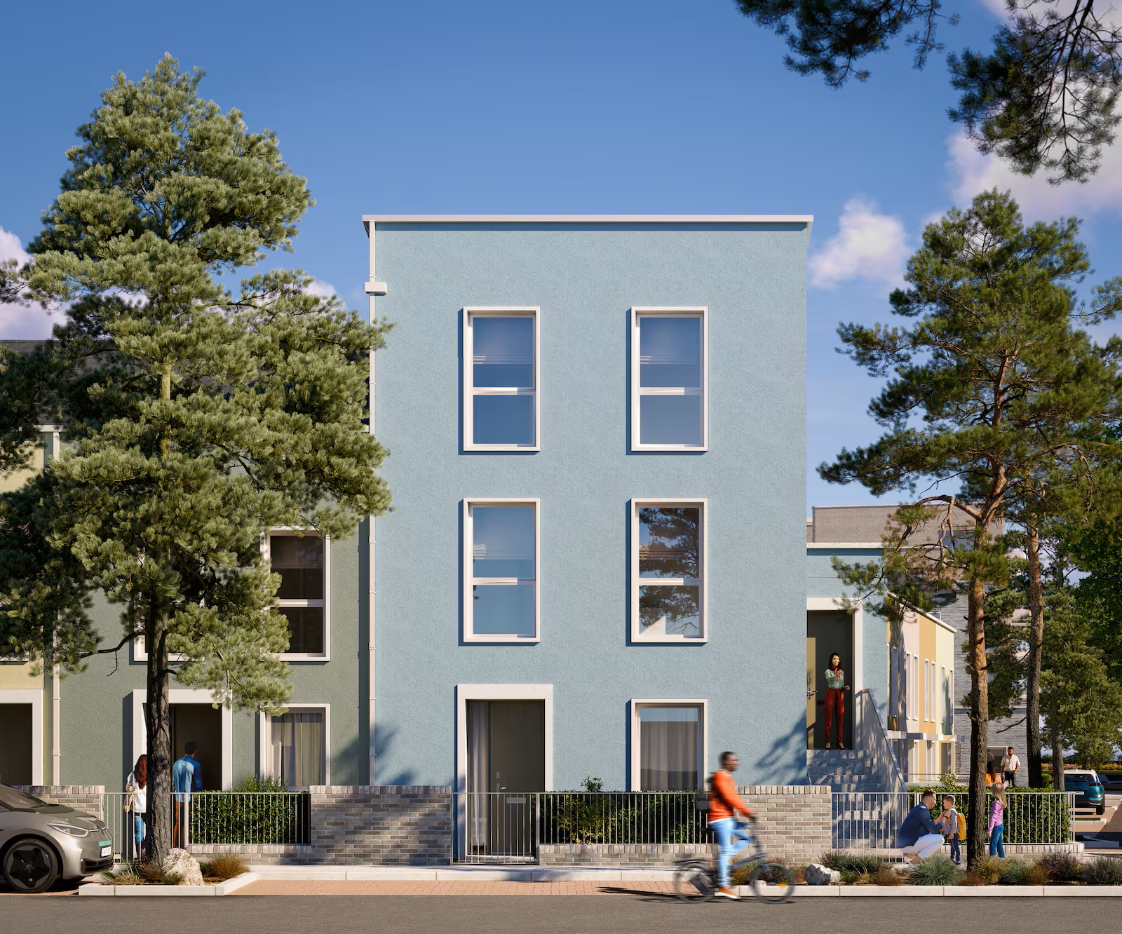 Laois Scaffolding_Sea Gardens_Ballymore_external homes