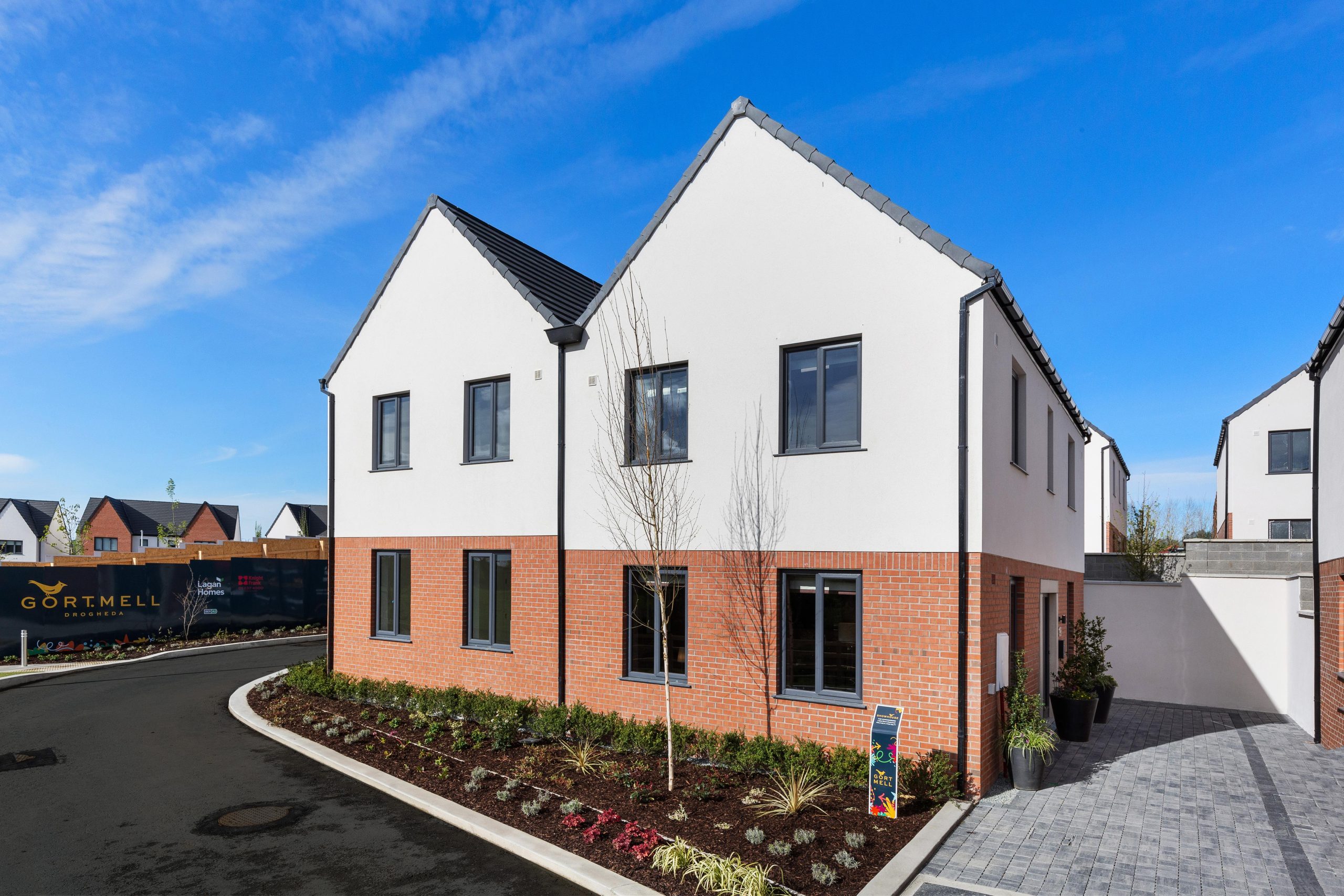 Lagan Homes Ireland_Gort Mell Drogheda_Laois Scaffolding_external house
