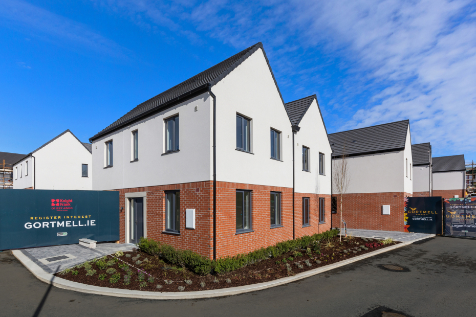 Lagan Homes Ireland_Gort Mell Drogheda_Laois Scaffolding_external house