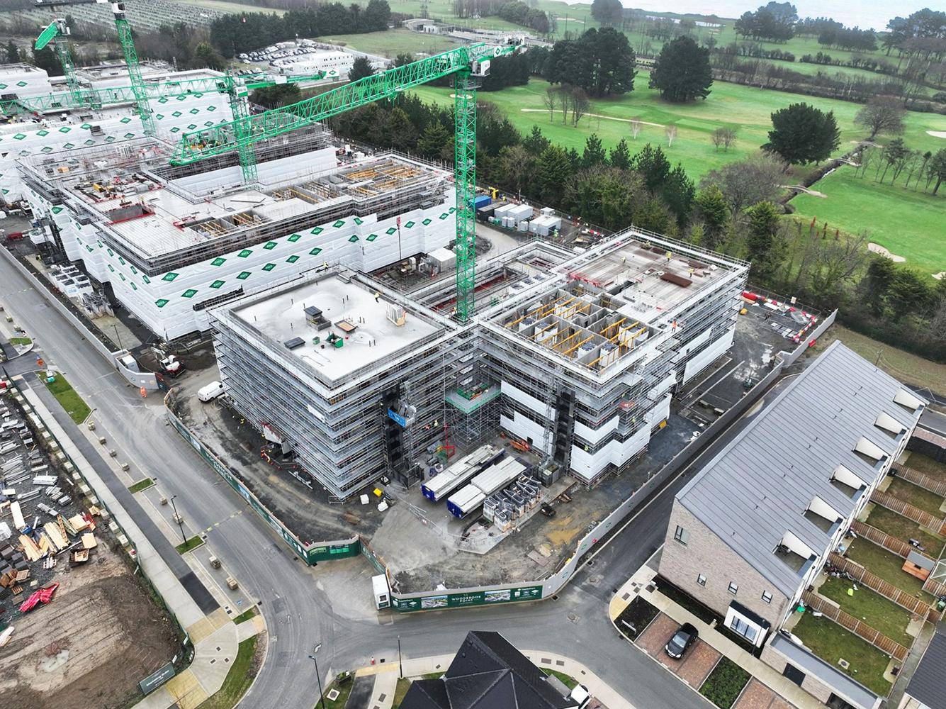 Laois Scaffolding Project_Woodbrook_Urban