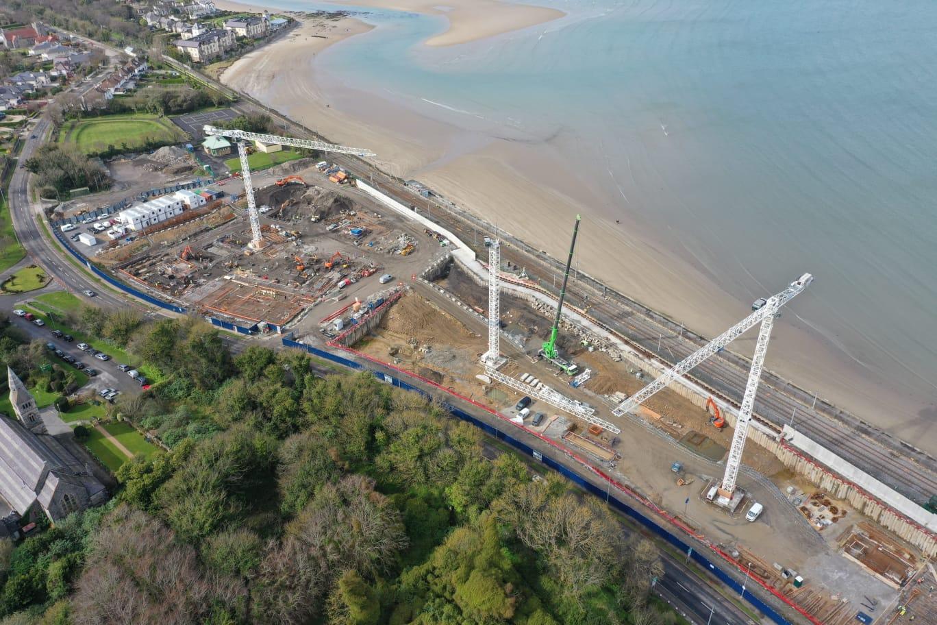 Laois Scaffolding_Claremont Howth_Walls Construction